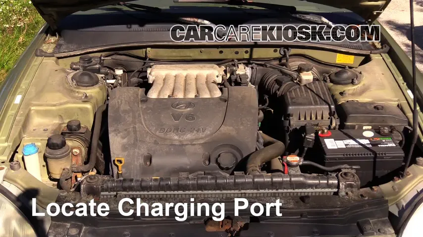 2000 Hyundai Sonata GLS 2.5L V6 Air Conditioner